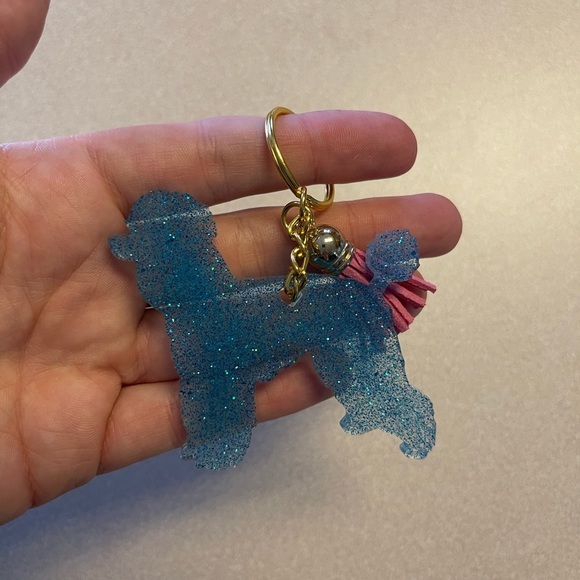 🎉🎉2x HP🎉🎉 Handmade Poodle Keychain - Picture 2 of 6